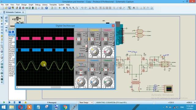 Grid Tie Inverter Arduino base Pure Sine Wave