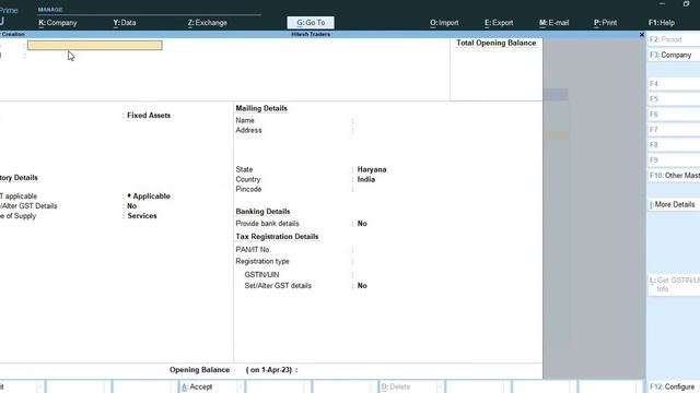 3.2 Tally Prime Company Creation and Maintaining Chart of Accounts continue смотреть онлайн