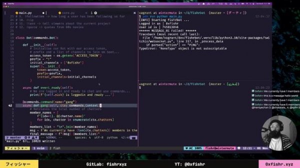 Making a COMFY Twitch Chatbot in Python (Day 1)