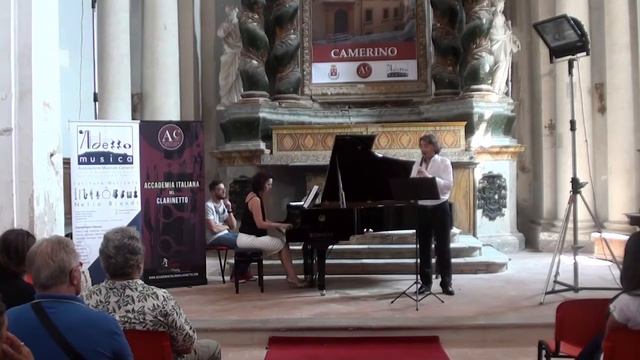Debussy C - Rapsodia for clarinet and piano - F. HEAU clarinet - M. KONI piano смотреть онлайн