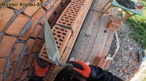 Работа каменщика-Мастер класс Master Kladki-95