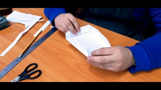 Изготовление совка. Разметка тонколистового металла. смотреть онлайн