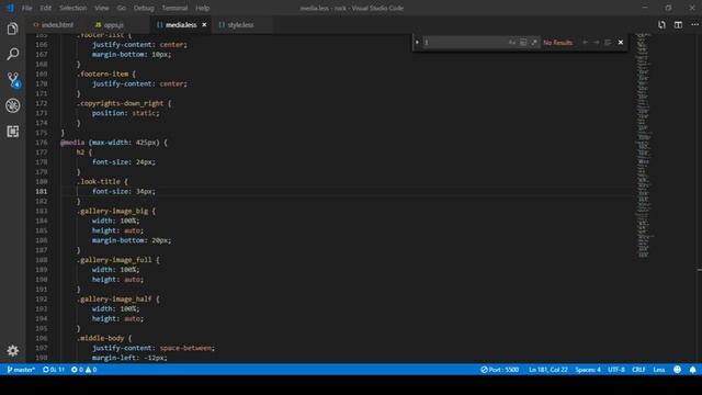 Верстка сайта о камнях на Bootstrap 4 (часть 6). Адаптивная верстка смотреть онлайн