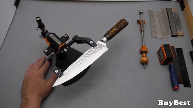 Заточка ножа на Hapstone RS | Мой отзыв о станке для заточки ножей Hapstone RS после заточки ножа. смотреть онлайн