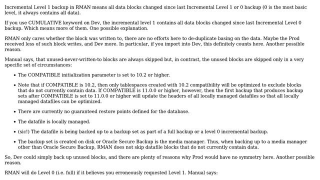 How to influence Oracle backup output size? (2 Solutions!!) смотреть онлайн