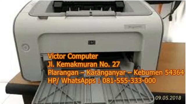 WA 081 555 333 000 Beli jual printer hp laserjet p1102 Gombong Victor Computer смотреть онлайн