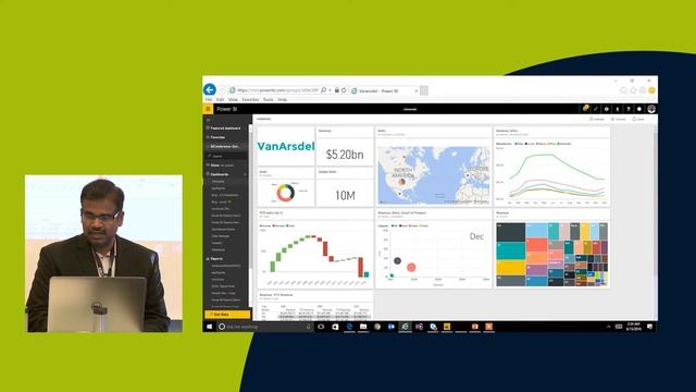 MAKE BI 2016 - Mangaging your reports and dashboards in Power BI (Siva Harinath) смотреть онлайн