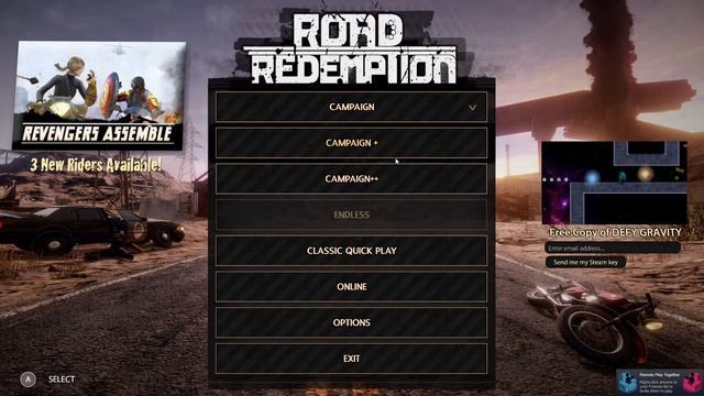 Road Redemption Cheats Unlock Campaign All Bikes And Riders
