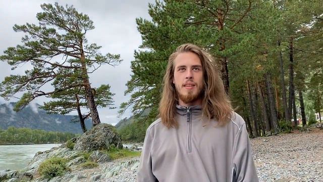 Река Катунь. Собрали грибочки и поехали в село Манжерок. Наше путешествие подошло к концу! :) смотреть онлайн