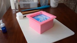 Мыло со свирлами. Вертикальные свирлы. Мастер-класс.