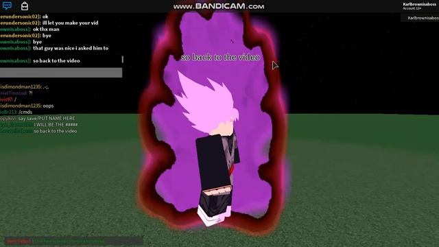 Roblox Goku Black Script смотреть онлайн