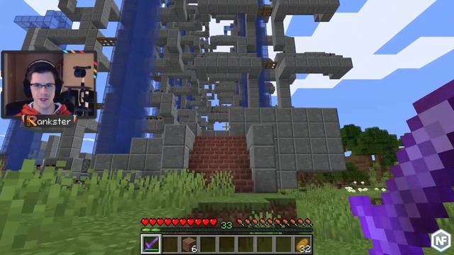 Minecraft: 1.16.5 mcMMO Automatic Acrobatics Grinder! смотреть онлайн