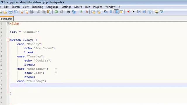 Switch Statement in PHP - Tutorial 5 смотреть онлайн