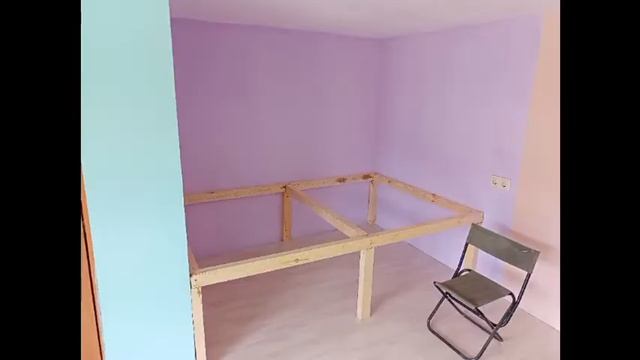 Бюджетный дом из поддонов.Стройка. Отделка внутри. смотреть онлайн