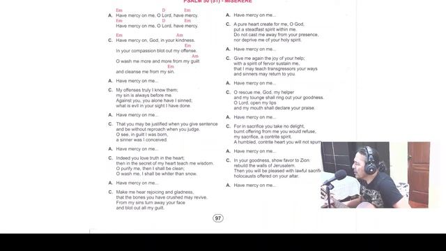 Psalm 50(51) Miserere (Neo catechumenal way song) смотреть онлайн