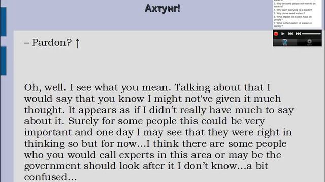 IELTS Speaking Part 1