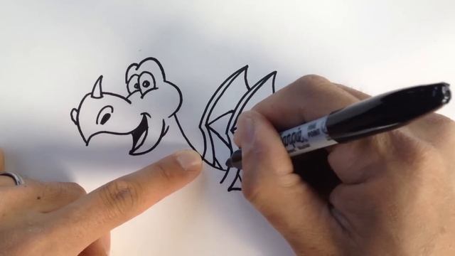 How To Draw A Dragon