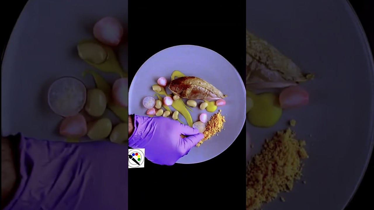 Фазан, орех суари, чоризо, фасоль, редис