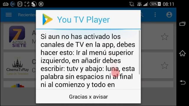 TUTORIAL DE COMO CONFIGURAR EL YOU TV PLAYER [APK EN LA DESCRPCION] смотреть онлайн