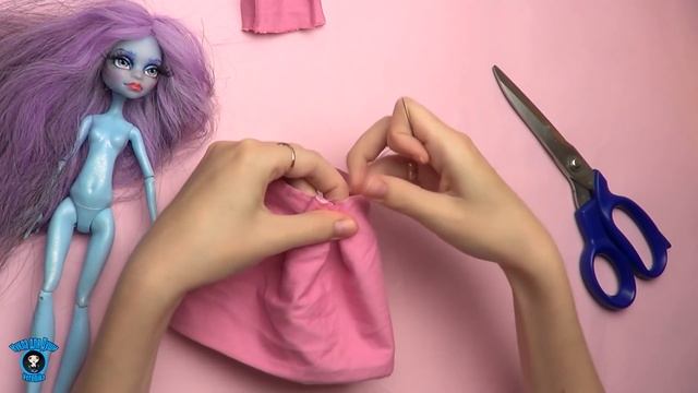 Как сшить ПЛАТЬЕ для куклы. Подробный мастер класс. смотреть онлайн