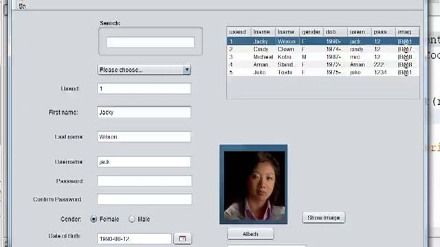 Lesson 41: Using keyboard to get Data to show in TextField, Java, Netbeans, MySQL смотреть онлайн