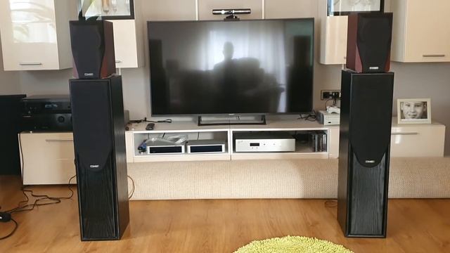 Mission 733 + Denon DNP800NE + Yamaha RX-M600MK2 смотреть онлайн