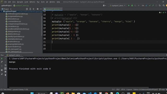 Python Tutorial 26 - Tuple ( part 1) смотреть онлайн