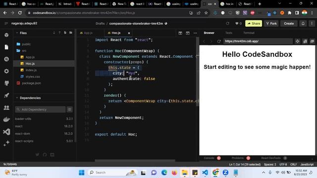 React Realtime Training in telugu Day8-02-Hoc useImperativeHandle debouncing смотреть онлайн