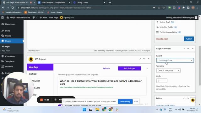 How to set a parent page WordPress | what is a parent page in WordPress смотреть онлайн
