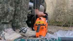 Бензопила КАЛИБР БП-2600/18У: сборка, настройка, тест