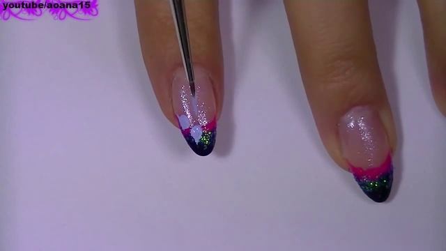 Рисунки на ногтях бантики/Дизайн ногтей смотреть онлайн