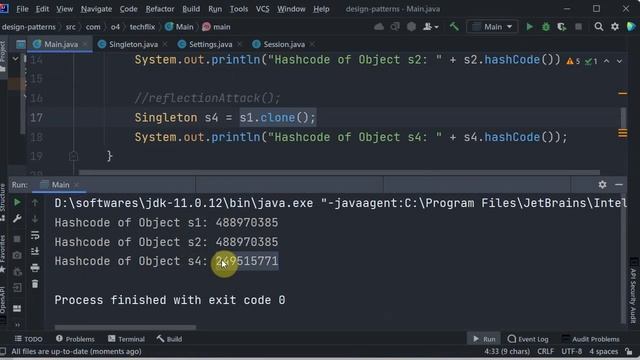 Singleton Pattern 4 - Clone Attack Interview Question смотреть онлайн