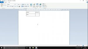 How to Create a Table in WordPad