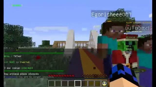 Первое нормальное видео! Minecraft MineGames. смотреть онлайн