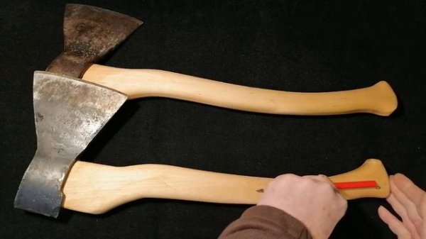 изготовление топорища для плотницкого топора