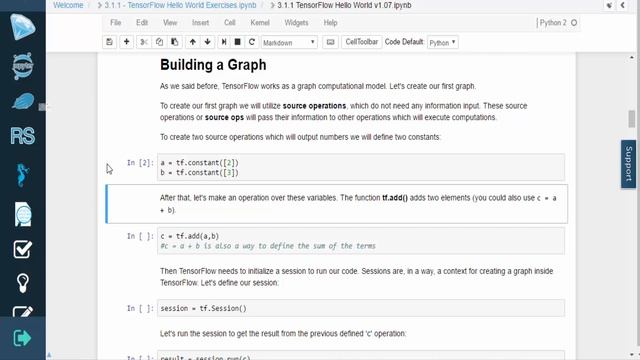 Deep Learning - TensorFlow's Hello World смотреть онлайн