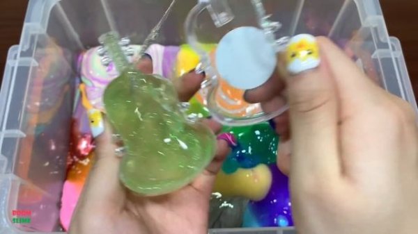 Mixing Putty Slime and New StressBall Into New Store Bought Slime || Most Satisfying Slime