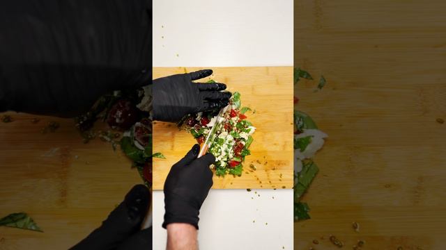 Bruschetta With Buratta, Tomatoes And Herbs