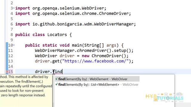 Different Locators available in Selenium WebDriver | Element Selection Strategies | смотреть онлайн