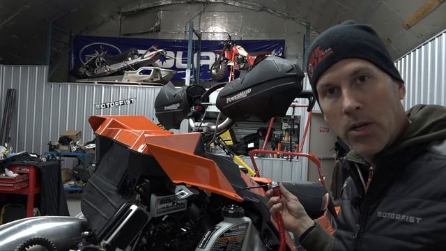 Polaris RMK AXYS Tether install! PowerModz. смотреть онлайн