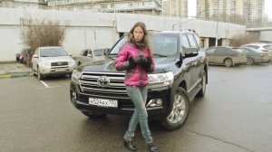 Toyota Land Cruiser/Тойота Ленд Крузер обновленный. Красиво сняли) Лиса Рулит.