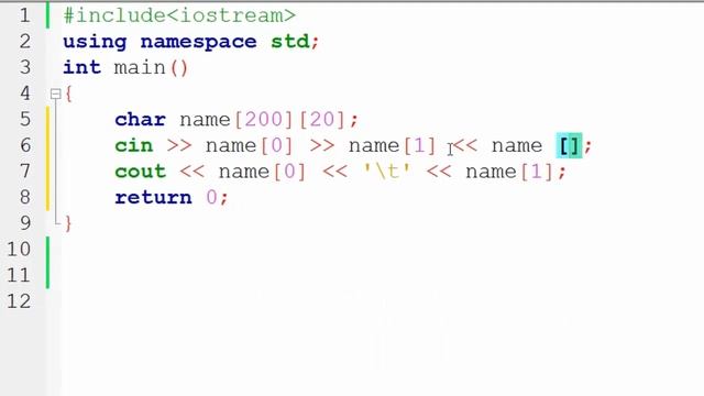 38. Two D char Array for String in C++ (Hindi) смотреть онлайн