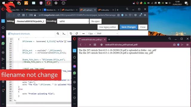 Upload PDF File to Hosting - PHP смотреть онлайн