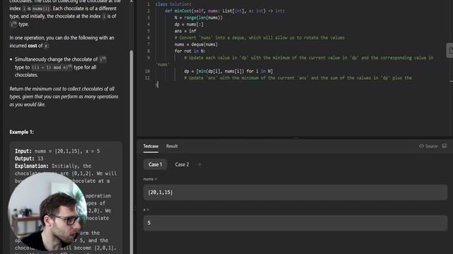 Solving LeetCode 2735: Collecting Chocolates in Python | Efficient Approach - Weekly Contest 349 смотреть онлайн