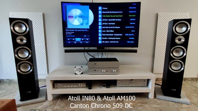 Atoll IN80 vs Atoll IN80 & Atoll AM100 Bi-amp test 2 смотреть онлайн