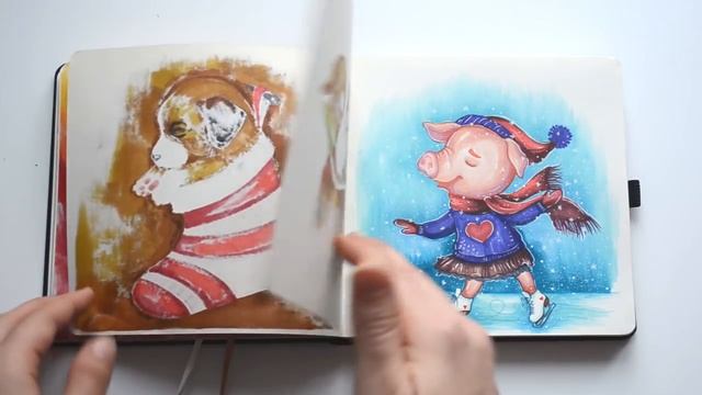 ЧТО Я НАТВОРИЛА? скетчбуки/рисунки по дереву смотреть онлайн