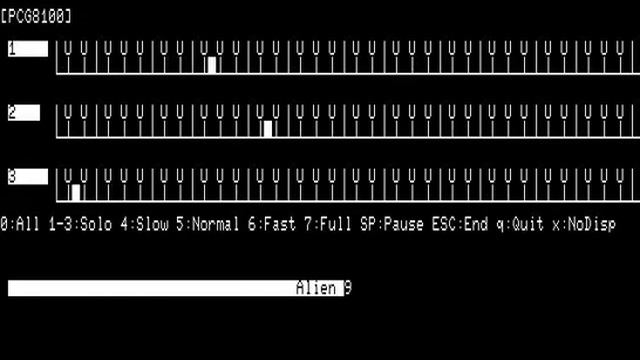 エイリアン９よりFlower Psychedelic ～ type YURI ～をPC-8001で（要PCG8100、PasocomMiniでもOK）(2001) смотреть онлайн