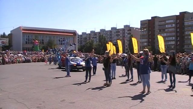 Арбузный фестиваль в городе Камышин. Парад. 25.08.2018. смотреть онлайн
