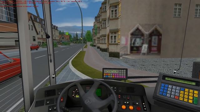 OMSI 2. Map Sittingen. Route 56. Mercedes-Benz O530G. Part 2 смотреть онлайн