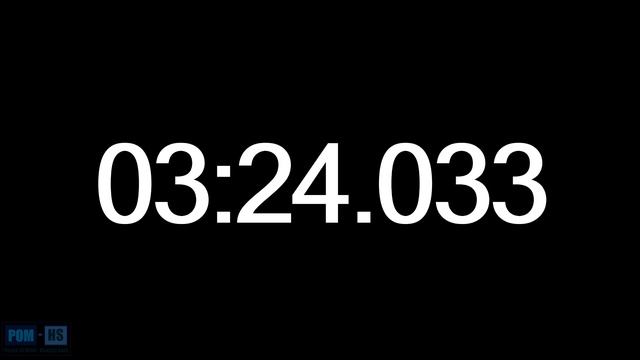 7 Minute Countdown Timer With Bells - Milliseconds